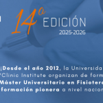 ¡14ª EDICIÓN DEL MÁSTER UNIVERSITARIO EN FISIOTERAPIA INVASIVA QUE CAMBIARÁ TU VIDA!